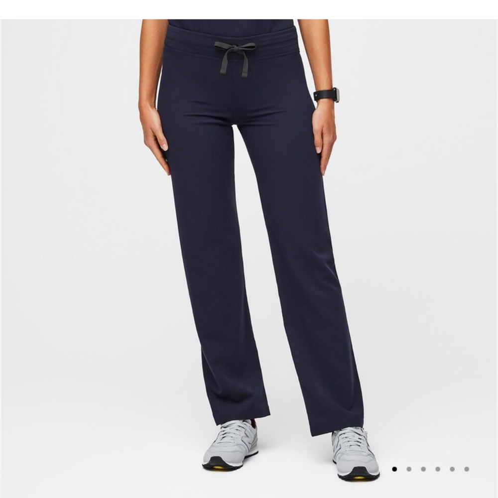 Figs Livingston Basic Scrub Pant Navy